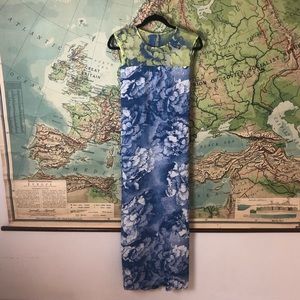 BCBG Floral Maxi Dress
